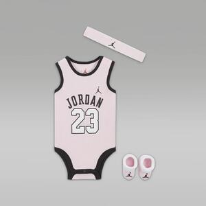 Jordan 3-Piece Mesh Jersey Bodysuit Box Set Baby 3-Piece Bodysuit Box Set NJ0598-A9Y