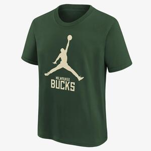 Milwaukee Bucks Essential Big Kids&#039; Jordan NBA T-Shirt 9Y2B7NBAS-MIL