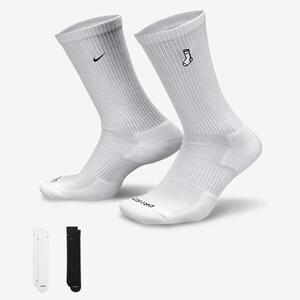 Nike Everyday Plus Cushioned Crew Socks (2 Pairs) FB5709-901