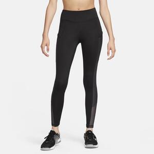 Nike Therma-FIT One Women&#039;s Mid-Rise Full-Length Training Leggings with Pockets FQ7932-010