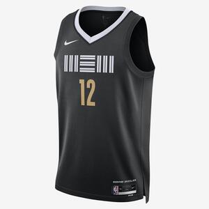 Ja Morant Memphis Grizzlies City Edition 2023/24 Men&#039;s Nike Dri-FIT NBA Swingman Jersey DX8507-011
