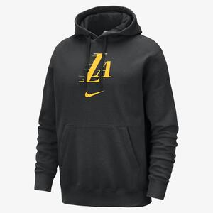 Los Angeles Lakers Club Fleece City Edition Men&#039;s Nike NBA Pullover Hoodie DZ0087-010