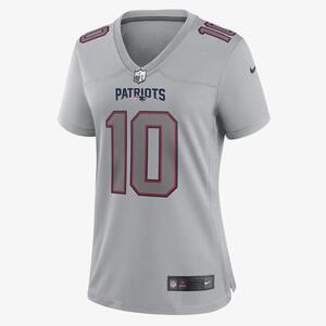 NFL New England Patriots Atmosphere (Mac Jones) Women&#039;s Fashion Football Jersey 22NWATMS8KF-00H