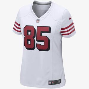 NFL San Francisco 49ers (George Kittle) Women&#039;s Game Football Jersey 67NWSF2A73F-2LB