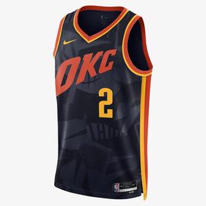 Shai Gilgeous-Alexander Oklahoma City Thunder City Edition 2023/24 Men&#039;s Nike Dri-FIT NBA Swingman Jersey DX8513-421