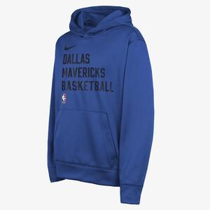 Dallas Mavericks Big Kids&#039; Nike Dri-FIT NBA Pullover Hoodie 9Z2B7FGS6-DAL