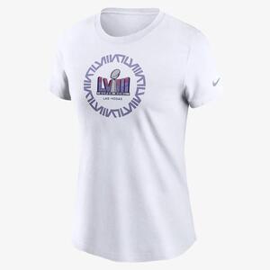 Super Bowl LVIII Women&#039;s Nike NFL T-Shirt NFH23GTNKAFAX5-SUP