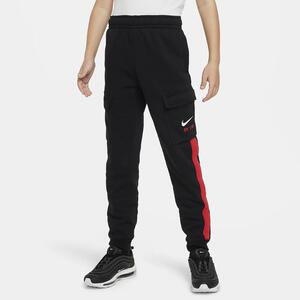Nike Air Big Kids&#039; Fleece Cargo Pants FV2342-012