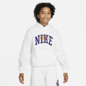 Nike Sportswear Club Fleece Big Kids&#039; Pullover Hoodie FZ1403-100