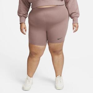 Nike Sportswear Classic Women&#039;s High-Waisted 8&quot; Biker Shorts (Plus Size) FB3102-208