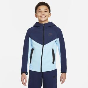 Nike Sportswear Tech Fleece Big Kids&#039; (Boys&#039;) Full-Zip Hoodie FD3285-410