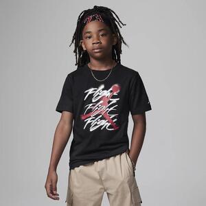 Jordan Jumpman Flight Sprayed Tee Big Kids T-Shirt 95C814-023