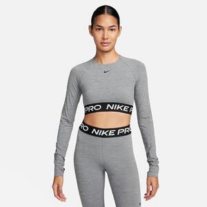 Nike Pro 365 Women&#039;s Dri-FIT Cropped Long-Sleeve Top FV5484-084