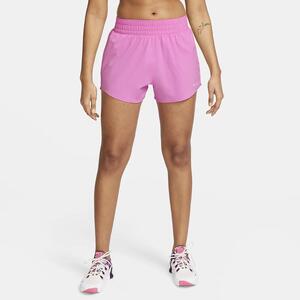 Nike One Women&#039;s Dri-FIT High-Waisted 3&quot; Brief-Lined Shorts DX6014-675