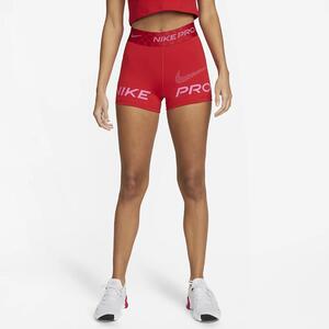 Nike Pro Dri-FIT Women&#039;s Mid-Rise 3&quot; Graphic Training Shorts DX0076-657