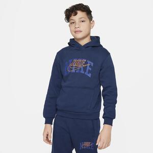 Nike Sportswear Club Fleece Big Kids&#039; Pullover Hoodie FZ1403-410