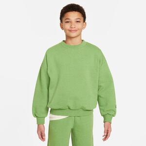 Nike Sportswear Icon Fleece Big Kids&#039; Oversized Sweatshirt FN7274-350