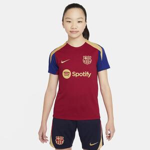 FC Barcelona Strike Big Kids&#039; Nike Dri-FIT Soccer Knit Top FJ5533-621
