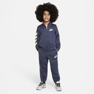 Nike Dri-FIT Colorblocked Little Kids&#039; 2-Piece Full-Zip Set 86L738-U2Y