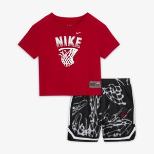 Nike Dri-FIT Culture of Basketball Baby (12-24M) 2-Piece Mesh Shorts Set 66L783-023
