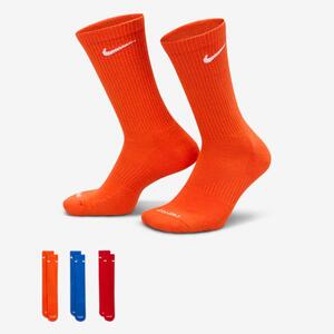 Nike Everyday Plus Cushioned Training Crew Socks (3 Pairs) SX6888-966