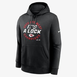 Kansas City Chiefs 2023 AFC West Champions Trophy Collection Men&#039;s Nike NFL Pullover Hoodie NPDK00A7GZ-KTR