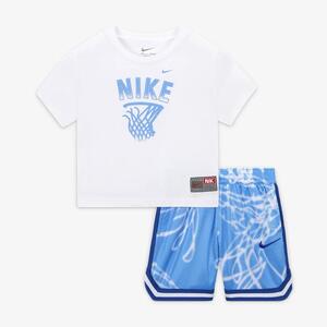 Nike Dri-FIT Culture of Basketball Baby (12-24M) 2-Piece Mesh Shorts Set 66L783-B9F
