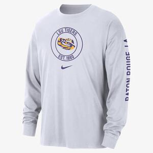 LSU Max90 Men&#039;s Nike College Long-Sleeve T-Shirt FQ5260-100