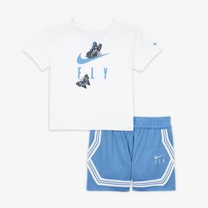 Nike Dri-FIT Fly Crossover Baby (12-24M) 2-Piece Tee Set 16L790-B9F