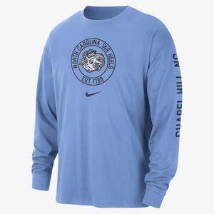 UNC Max90 Men&#039;s Nike College Long-Sleeve T-Shirt FQ5264-448