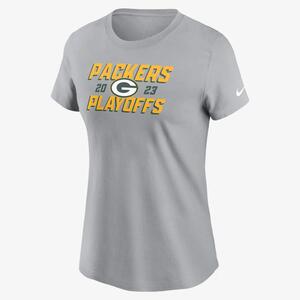 Green Bay Packers 2023 NFL Playoffs Iconic Women&#039;s Nike NFL T-Shirt NPAF01V7TX-KTR