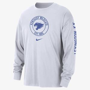 Kentucky Max90 Men&#039;s Nike College Long-Sleeve T-Shirt FQ5258-100
