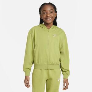 Nike Sportswear Big Kids&#039; (Girls&#039;) Full-Zip Hoodie FN8595-377