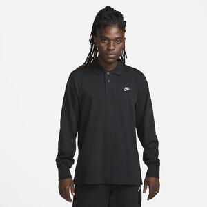 Nike Club Men&#039;s Long-Sleeve Knit Polo FQ3417-010