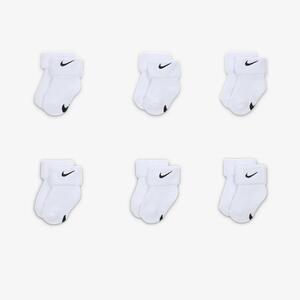 Nike Baby Terry Cuffed Socks (6 Pairs) NN1026-001