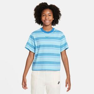 Nike Sportswear Essentials+ Big Kids&#039; (Girls&#039;) Boxy T-Shirt FJ6788-407