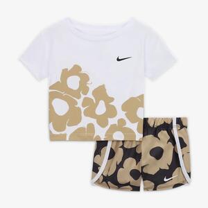 Nike Dri-FIT Floral Baby (12-24M) Sprinter Shorts Set 16L815-023