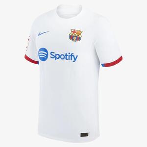 Robert Lewandowski Barcelona 2023/24 Match Away Men&#039;s Nike Dri-FIT ADV Soccer Jersey NN248278-FCB
