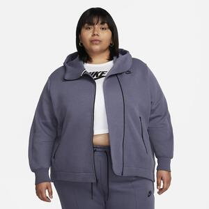 Nike Sportswear Tech Fleece Women&#039;s Oversized Full-Zip Hoodie (Plus Size) FB8245-003