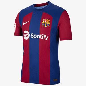 Frenkie de Jong Barcelona 2023/24 Match Home Men&#039;s Nike Dri-FIT ADV Soccer Jersey NN170249-FCB