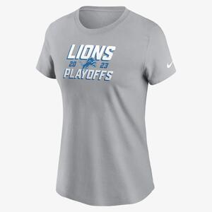 Detroit Lions 2023 NFL Playoffs Iconic Women&#039;s Nike NFL T-Shirt NPAF01V9SX-KTR