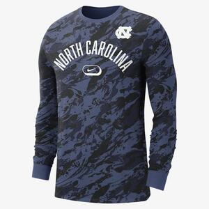 UNC Men&#039;s Nike College Crew-Neck Long-Sleeve T-Shirt FQ5185-461