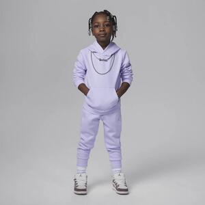 Jordan MJ Essentials Fleece Pullover Set Toddler 2-Piece Hoodie Set 25C589-P36