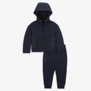 Nike Sportswear Tech Fleece Full-Zip Set Baby 2-Piece Hoodie Set 66L050-UU7