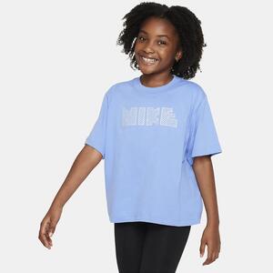 Nike Sportswear Big Kids&#039; (Girls&#039;) Boxy T-Shirt FJ6774-450