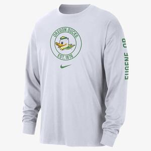 Oregon Max90 Men&#039;s Nike College Long-Sleeve T-Shirt FQ5266-100