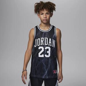 Jordan 23 Striped Jersey Big Kids Top 95C655-F66