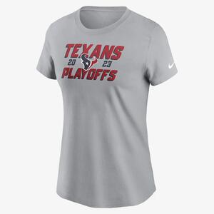 Houston Texans 2023 NFL Playoffs Iconic Women&#039;s Nike NFL T-Shirt NPAF01V8VX-KTR
