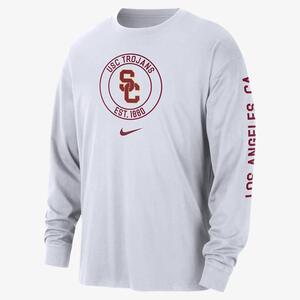 USC Max90 Men&#039;s Nike College Long-Sleeve T-Shirt FQ5271-100