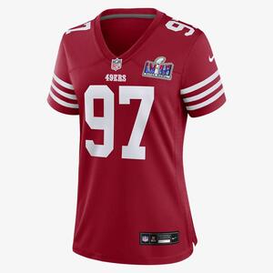 Nick Bosa San Francisco 49ers Super Bowl LVIII Women&#039;s Nike NFL Game Jersey 67NWSAGHF73-150